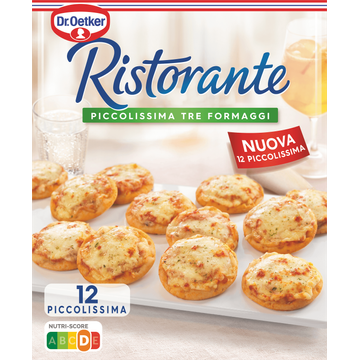 Dr. Oetker Ristorante Pizza Piccolissima Tre Formaggi minisnacks - JUMBO