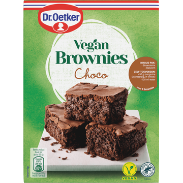 Dr. Oetker Vegan brownies choco bakmix - JUMBO