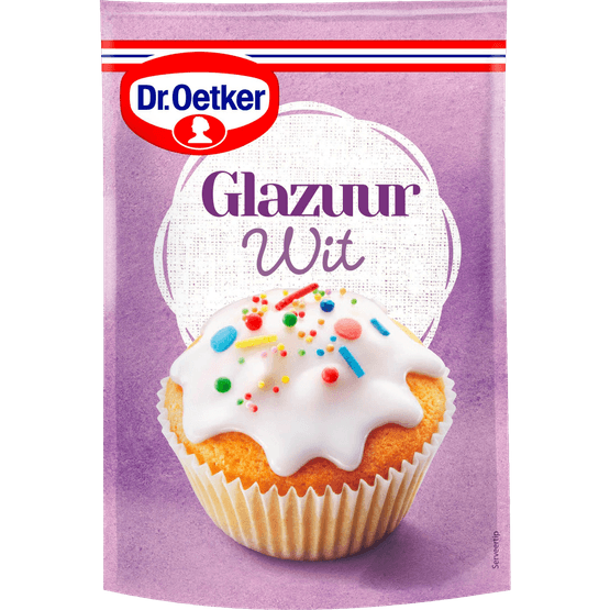 Dr. Oetker Witte glazuur bakdecoratie - Dirk
