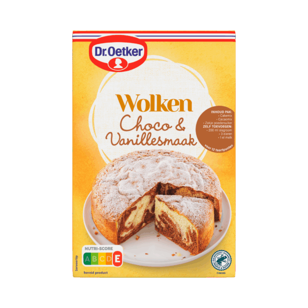 Dr. Oetker Wolken cake vanille choco - PLUS