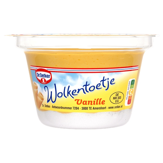 Dr. Oetker Wolkentoetje vanille - Dirk