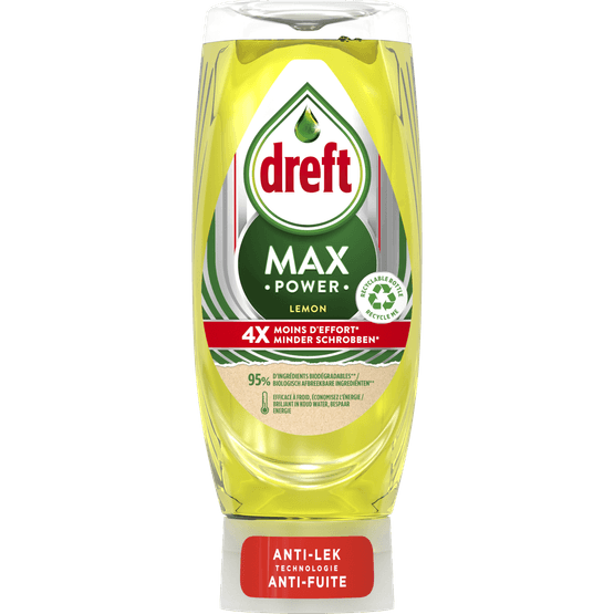 Dreft Afwasmiddel max power lemon - Dirk