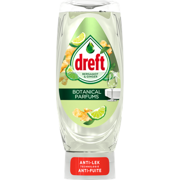 Dreft Natuurlijke Geur Afwasmiddel Bergamot & Gember - JUMBO