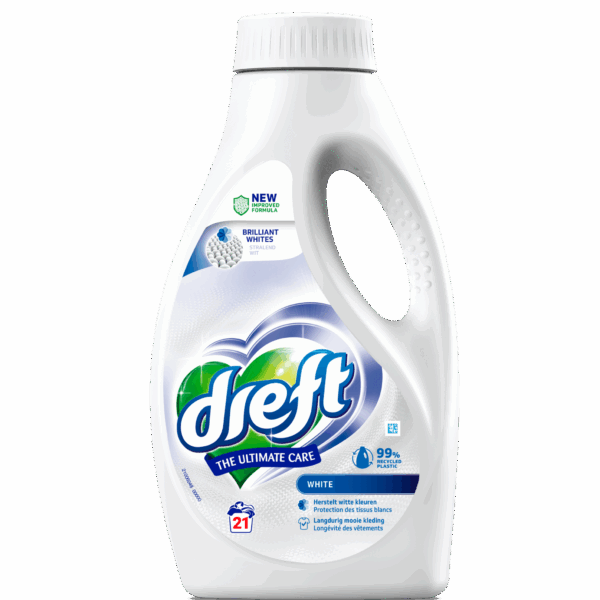 Dreft vloeibaar wasmiddel white 21sc - PLUS