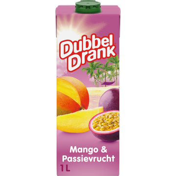 DubbelDrank Mango & Passievrucht met Appel - JUMBO