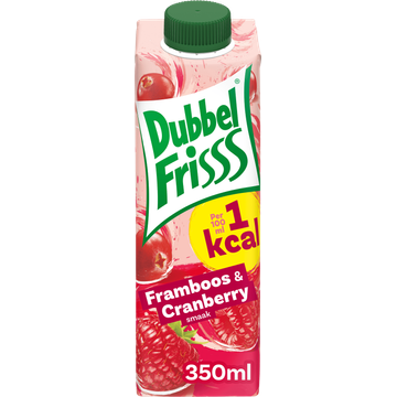 DubbelFrisss 1kcal Framboos & Cranberry - JUMBO
