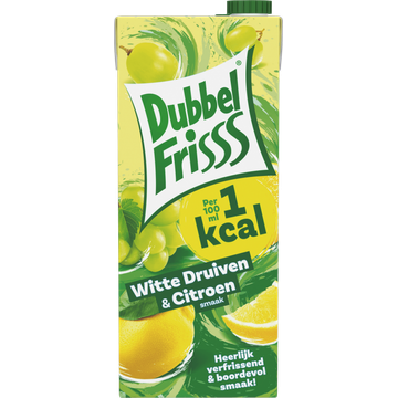 DubbelFrisss Witte Druiven & Citroen Smaak - JUMBO