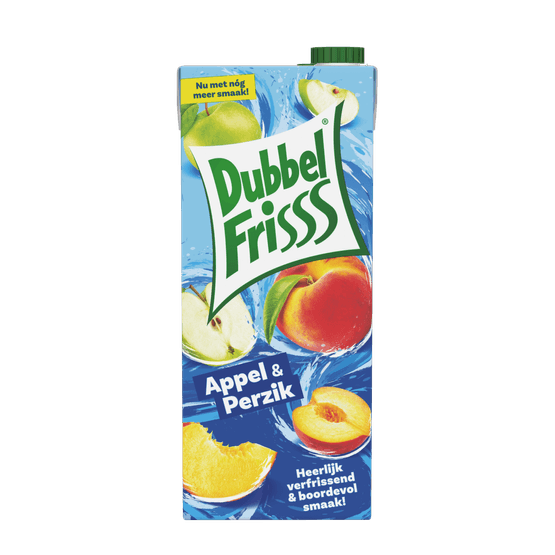 Dubbelfrisss Appel-perzik - Dirk