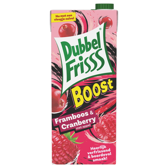 Dubbelfrisss Framboos cranberry boost - Dirk