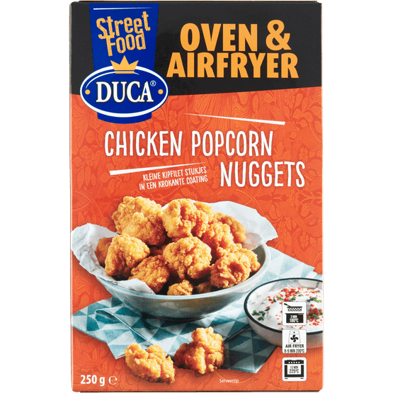 Duca Kipnuggets popkorn - Dirk