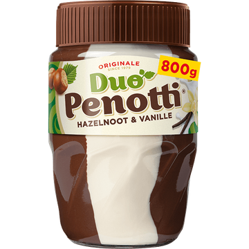 Duo Penotti Hazelnoot & Vanille Reuze Potti - JUMBO