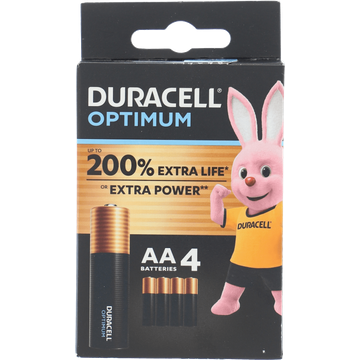 Duracell Optimum AA 4 stuks - JUMBO