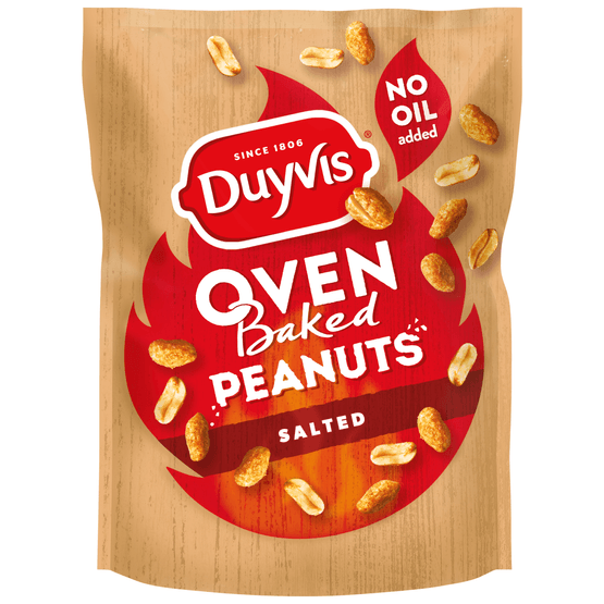 Duyvis Oven roasted peanuts salted - Dirk