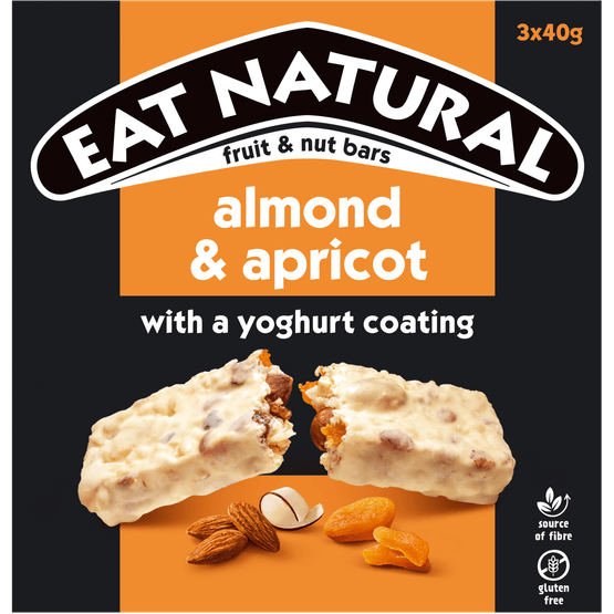 Eat Natural Amandel & abrikoos 3 stuks - Dirk