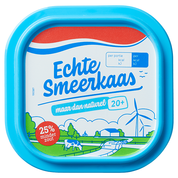 Echte Smeerkaas Naturel 20+ - PLUS