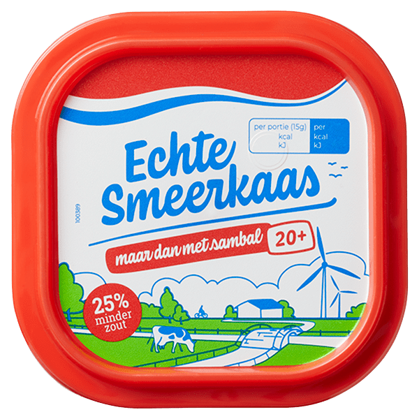 Echte Smeerkaas Sambal 20+ - PLUS