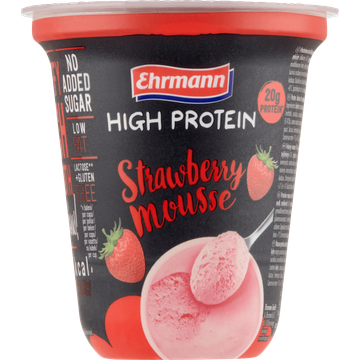 Ehrmann High Protein Strawberry Mousse - JUMBO