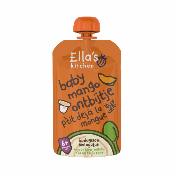 Ella's Kitchen 6+ Ontbijtje mango - PLUS