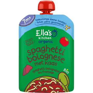 Ella's Kitchen Organic Spaghetti Bolognese met Kaas 7+ Maanden - JUMBO