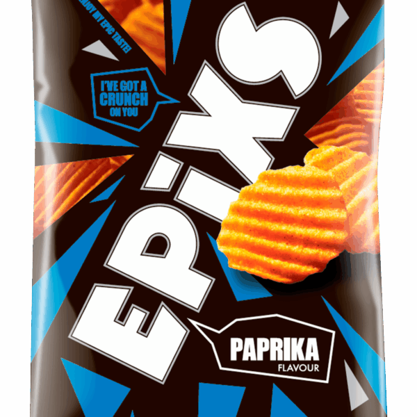 Epixs Ribbelchips Paprika - PLUS