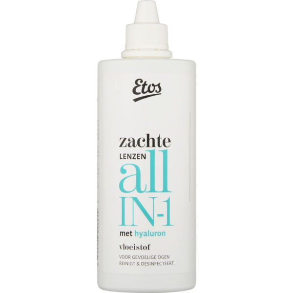 Etos Zachte Lenzen All-in-1 Vloeistof met Hyaluron - Albert Heijn
