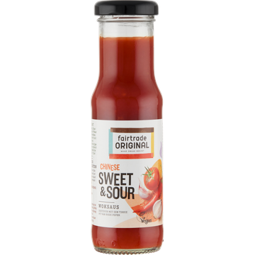 Fairtrade Original Chinese Sweet & Sour Woksaus - JUMBO