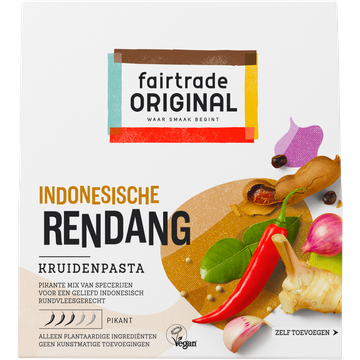 Fairtrade Original Indonesische Rendang Kruidenpasta - JUMBO