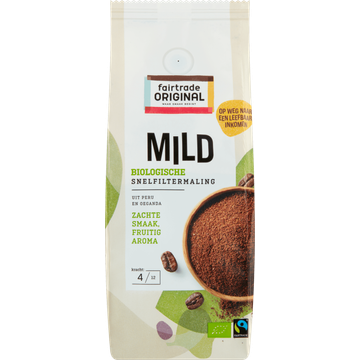 Fairtrade Original Mild Biologische Snelfiltermaling - JUMBO