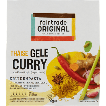 Fairtrade Original Thaise Gele Curry - JUMBO