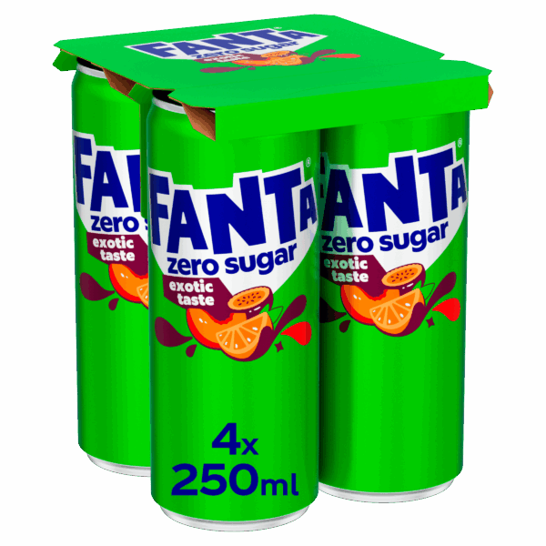 Fanta Exotic zero sugar - PLUS