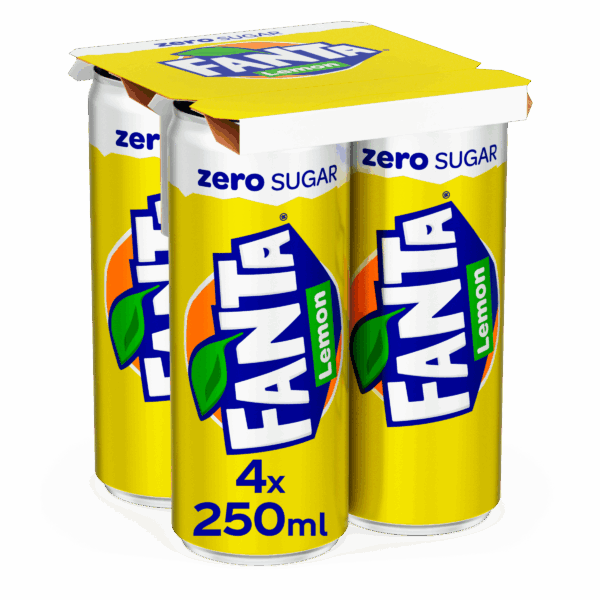 Fanta Lemon Zero Sugar - PLUS