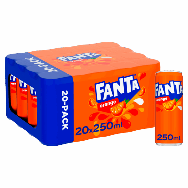 Fanta Orange 20-pack - PLUS
