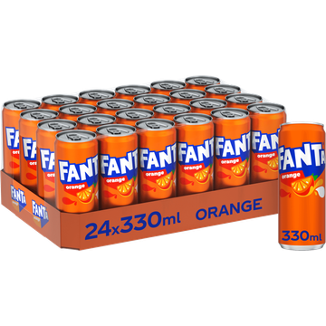 Fanta Orange 24 x 330 ml - JUMBO