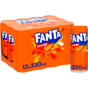 Fanta Orange Blik 12 x 0
