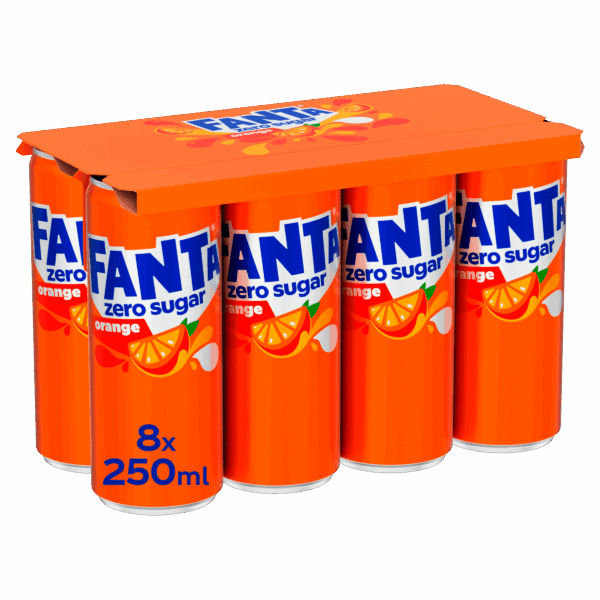 Fanta Orange zero sugar - PLUS