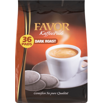 Favor Dark Roast Koffiepads - JUMBO