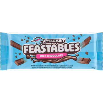 Feastables MrBeast Melk Chocolade Reep - JUMBO