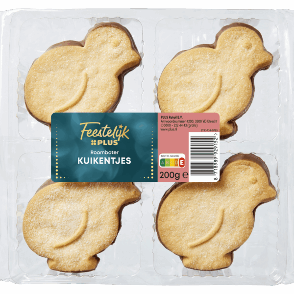 Feestelijk PLUS DD Roomboter Kuikentjes - PLUS