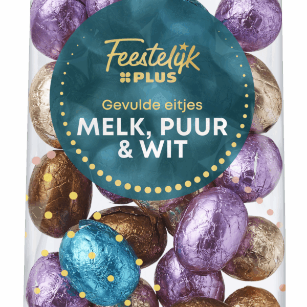 Feestelijk PLUS Paaseitjes Assorti gevuld FT - PLUS