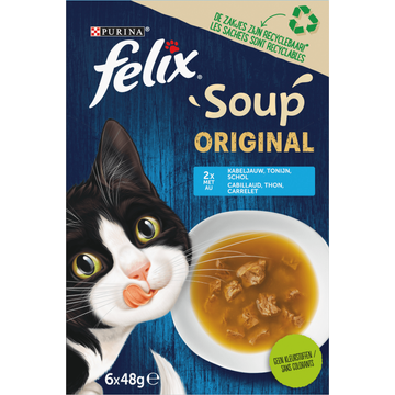 Felix Soup Vis Selectie Kattensoep - JUMBO
