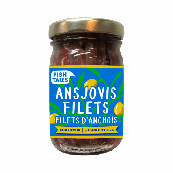 Fish Tales Ansjovisfilet olijfolie MSC - PLUS