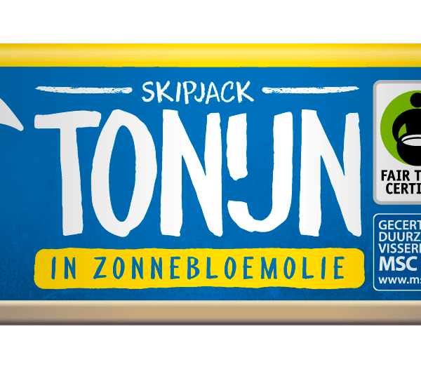 Fish Tales Skipjack tonijn in zonnebloemolie MSC - PLUS