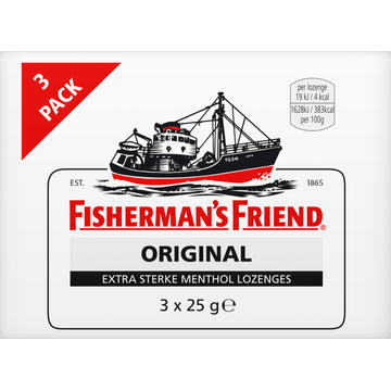Fisherman's Friend Original 3 Pack - JUMBO