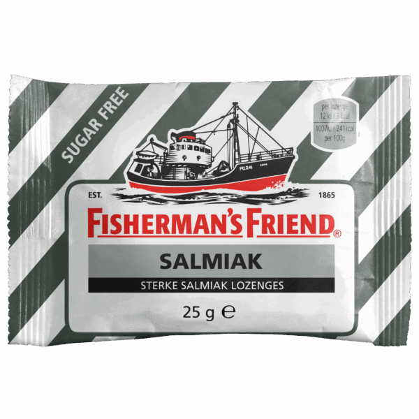 Fisherman's Friends Salmiak suikervrij single - PLUS