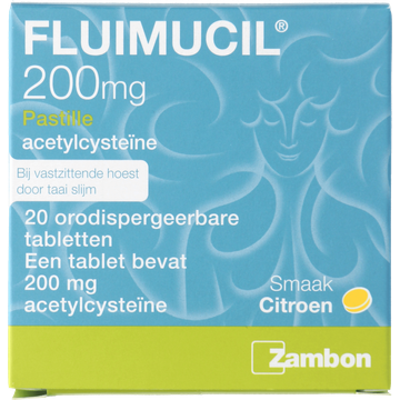Fluimucil Pastille bij hoesten 200 mg - JUMBO