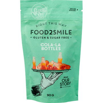 Food2Smile Cola-La Bottles Gluten- en Suikervrij - JUMBO