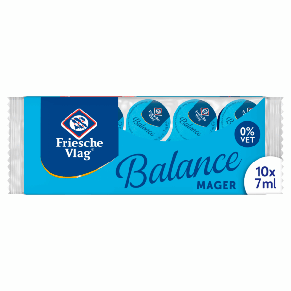 Friesche Vlag Balance 0% vet Koffiemelk cups - PLUS