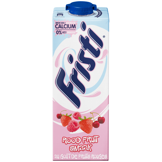 Fristi Drinkyoghurt rood fruit - Dirk