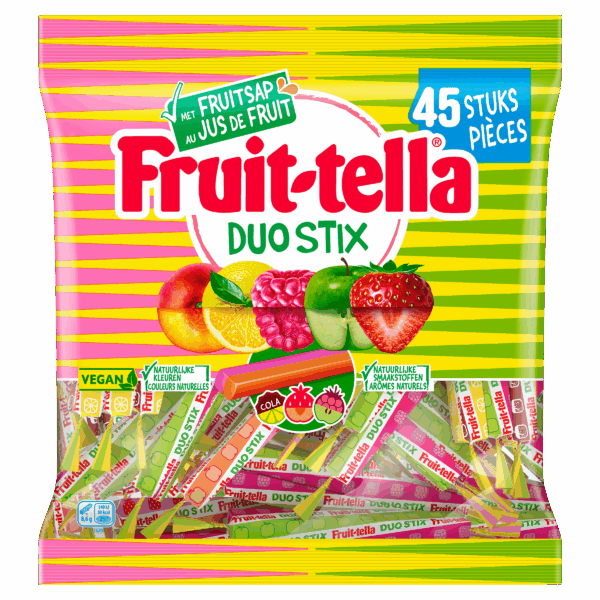 Fruittella Duo stix vegan - PLUS