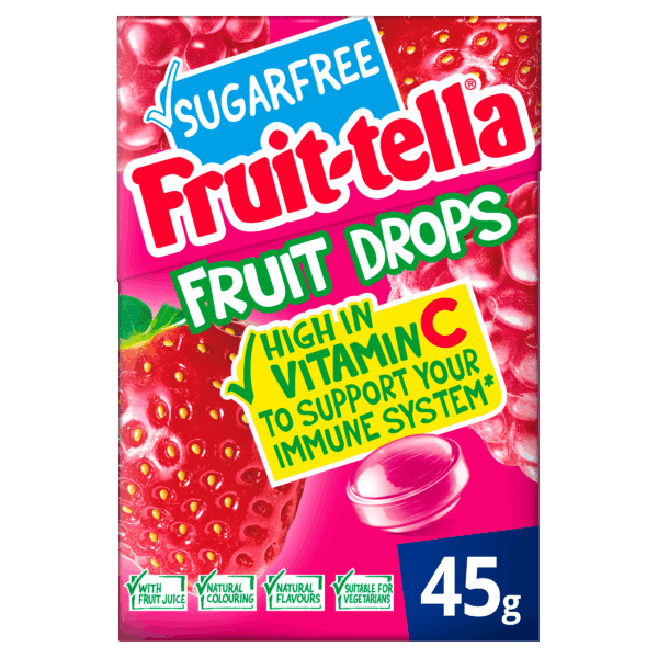 Fruittella Fruitdrops Red Fruit - PLUS
